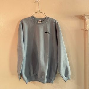 VINTAGE CREW NECK (LIGHT BLUE)